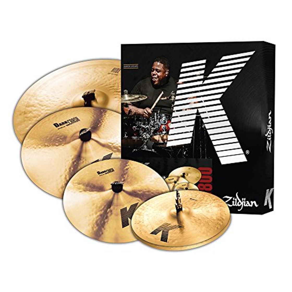 Product Zildjian K0800 K Series Cymbal Box Set - 14" Hi-Hats, 16"