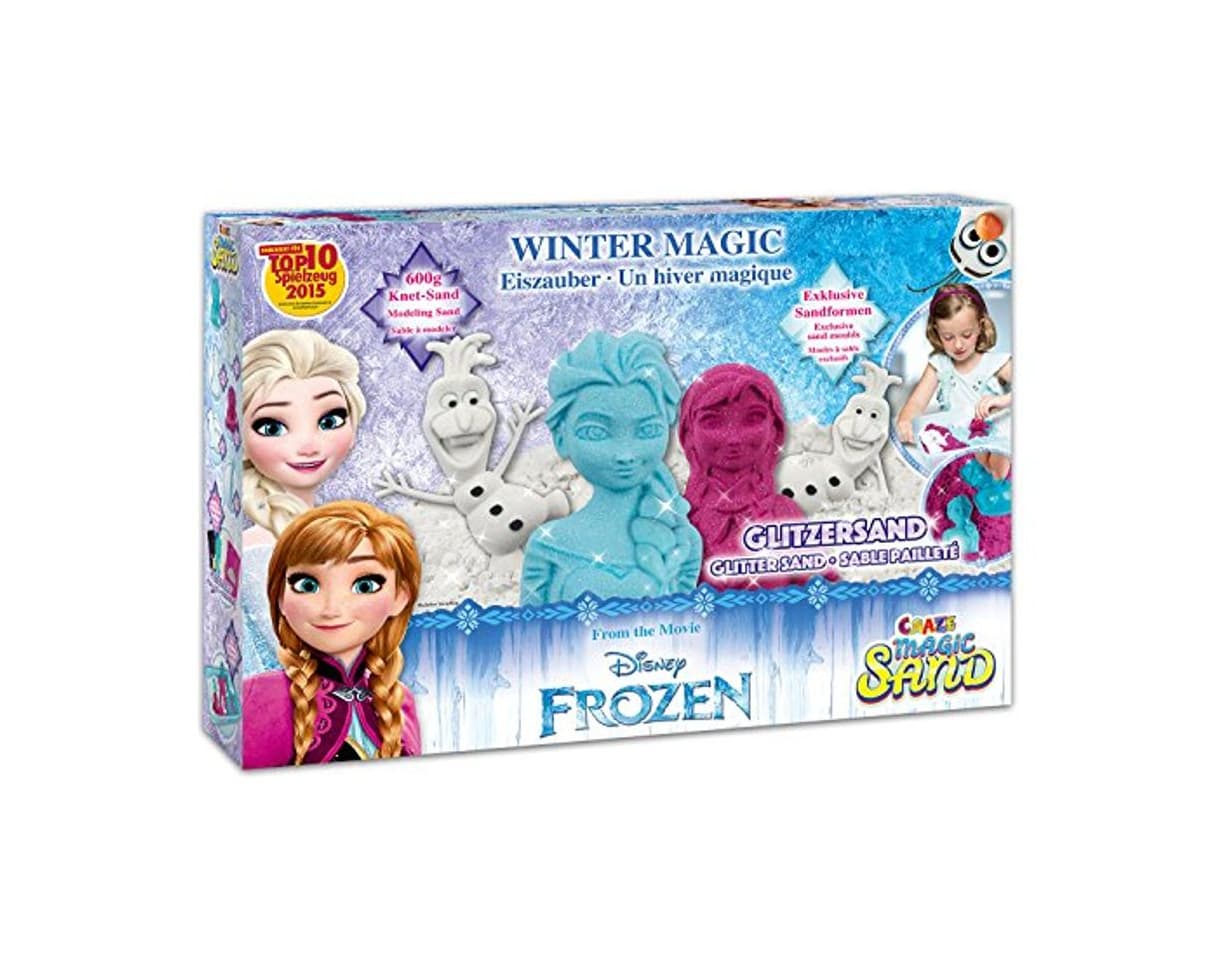 Product CRAZE-Kinetischer Spielsand The icequeen Magic Sand Frozen Box 54230-Arenas cinéticas para interior