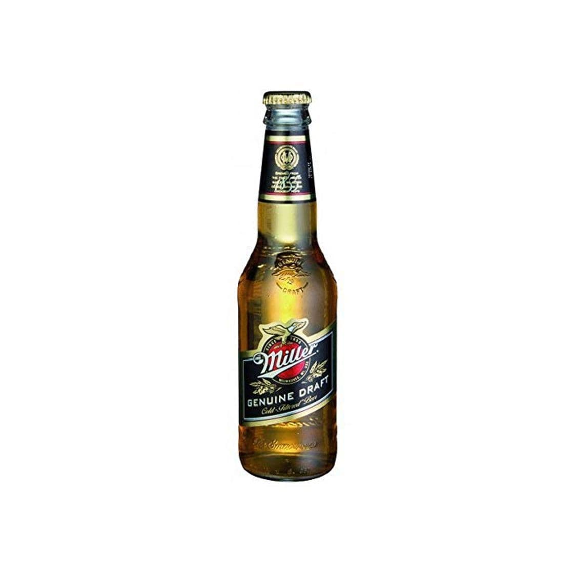 Producto CERVEZA MILLER GENUINE DRAFT PACK 24 BOTELLAS 33 CL