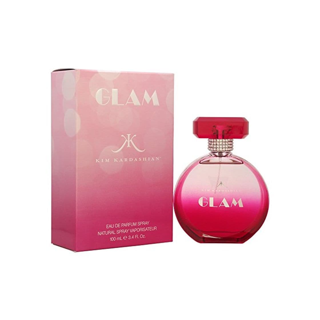 Producto Kim Kardashian Glam Perfume con vaporizador