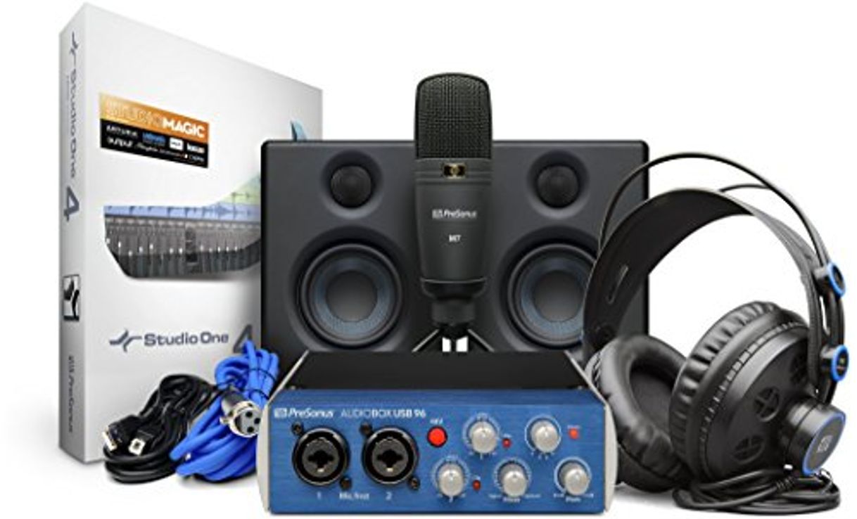 Lugar Kit de grabación de hardware/software PreSonus AudioBox Studio Ultimate Bundle con monitores