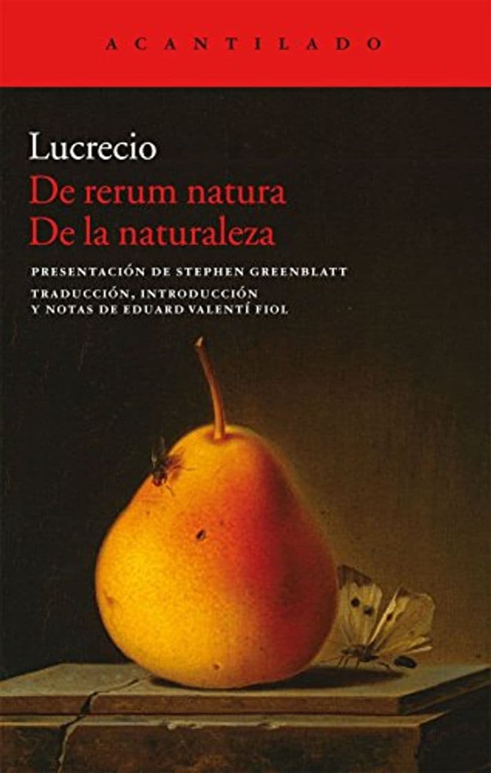 Book De rerum natura. De la naturaleza: 261