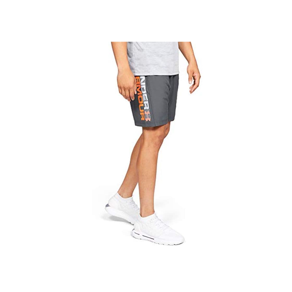 Producto Under Armour Woven Graphic Wordmark Shorts Pantalón Corto, Hombre, Gris