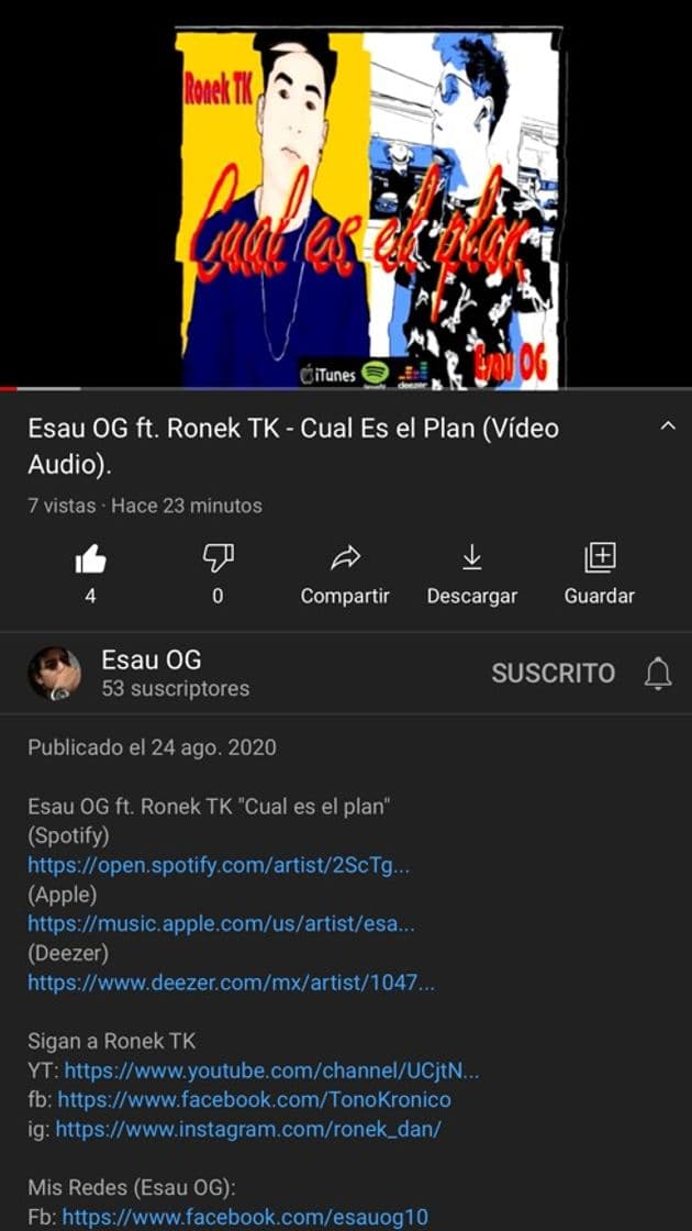 Music Cuál es el plan 