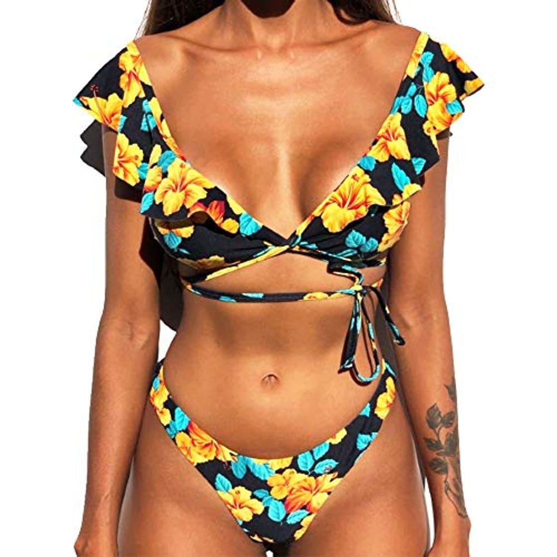 Product CheChury Mujer Sexy Conjunto De Bikini 2020 Verano Sexy Push Up Ropa De Playa Bikini de Triángulo Bikini Mujer Acolchado Traje de baño Mujer Conjunto De Bikini