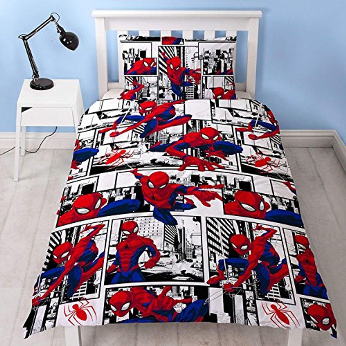 Product Ultimate Spiderman Metropolis - Funda de edredón para Cama Individual