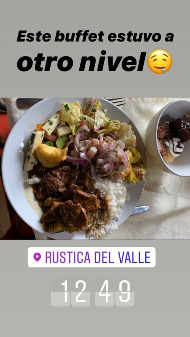 Restaurants Rustica del valle