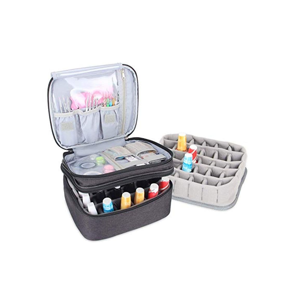 Producto Luxja organizador de esmaltes de uñas, esmaltes de uñas estuche, porta esmaltes