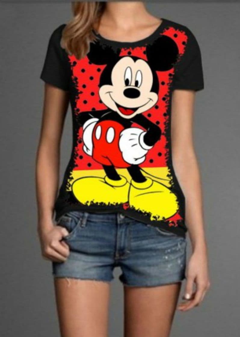 Moda Camiseta Mickey Feminina no Elo7 | Festival das Camisetas ...