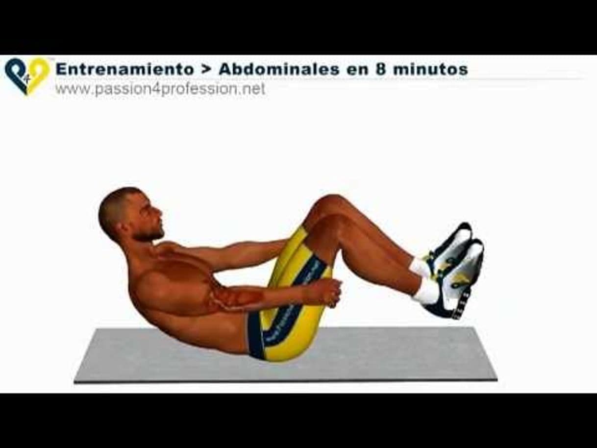 Fashion Abdominales en 8 minutos, entrenamiento para hacer abdominales ...