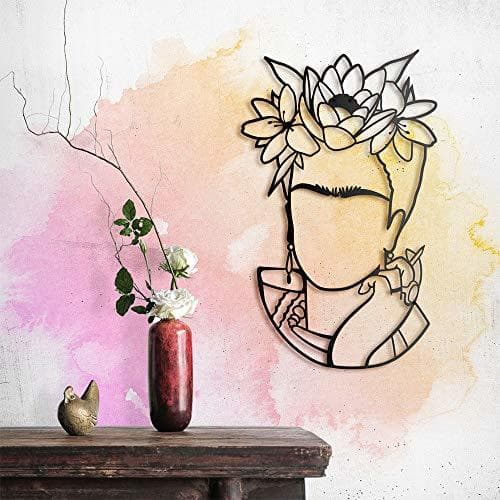 Product Hoagard - Frida Arte de Pared de Metal