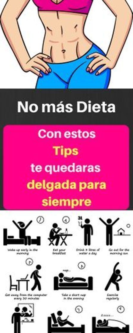 App Tips para Bajar de Peso con Dietas, Ejercicios y Recetas