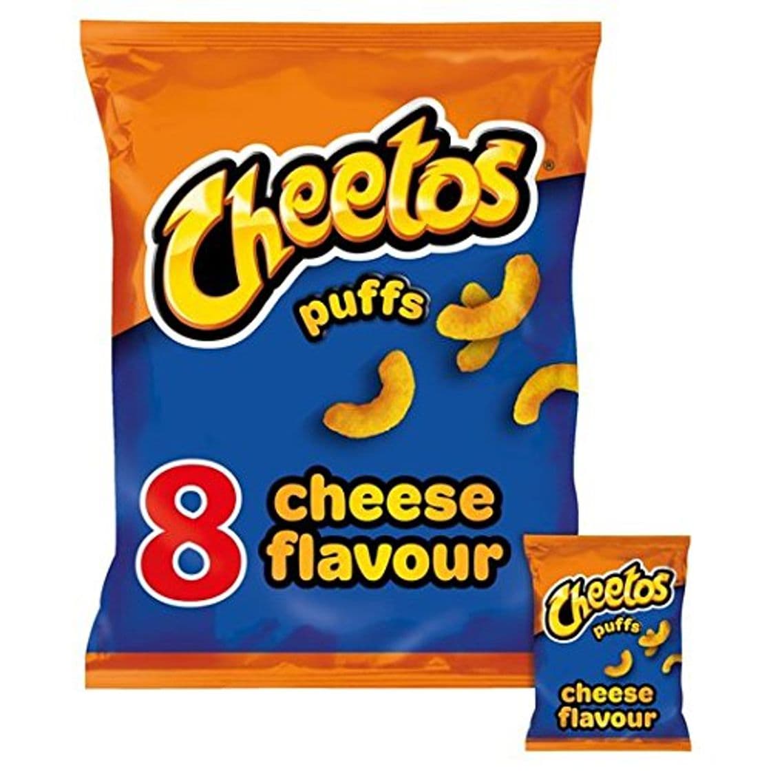 Producto Cheetos 8 Bolitas De Queso Aperitivos Pack 8 X 13g