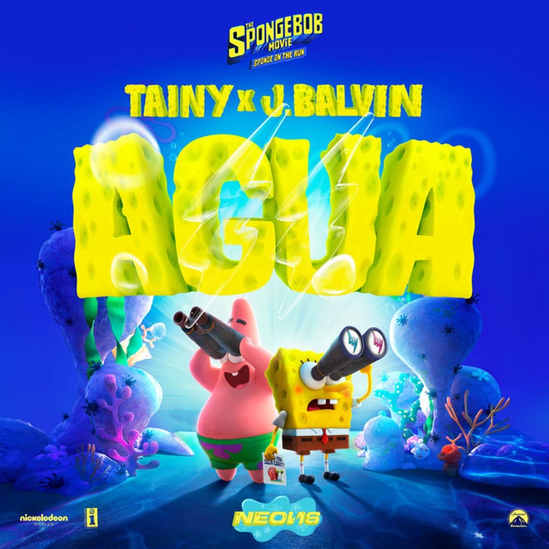 Canción Agua (with J Balvin) - Music From "Sponge On The Run" Movie