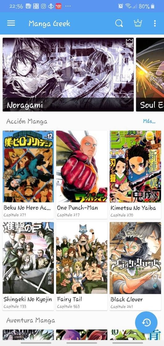 App Manga geek