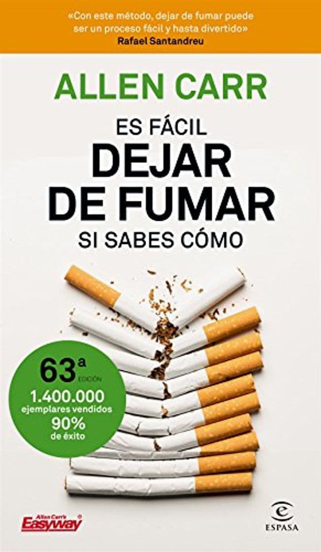 Libro Es fácil dejar de fumar, si sabes cómo