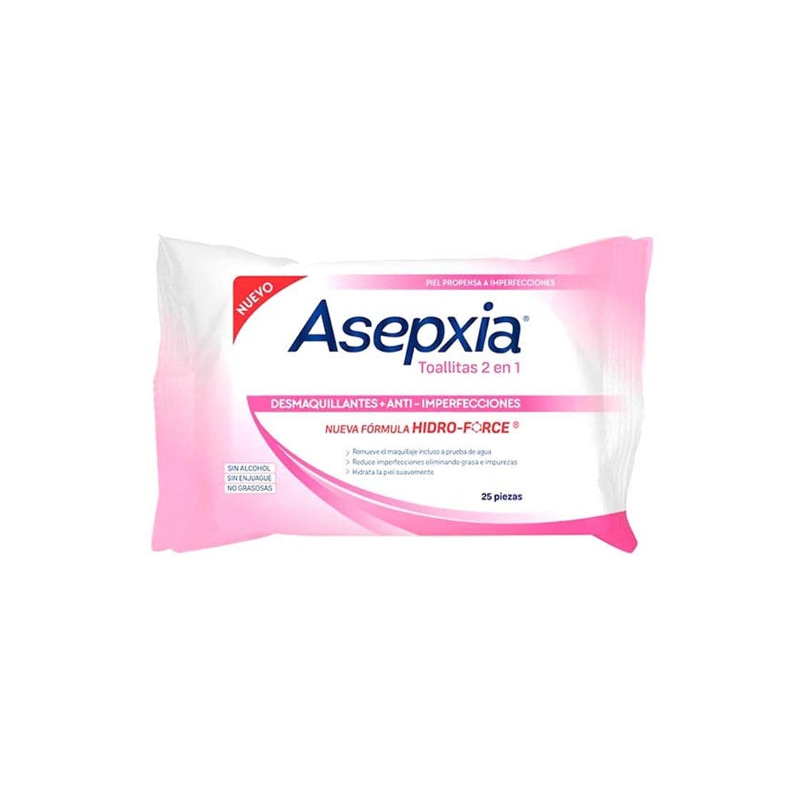 Product Toallitas desmaquillantes Asepxia 