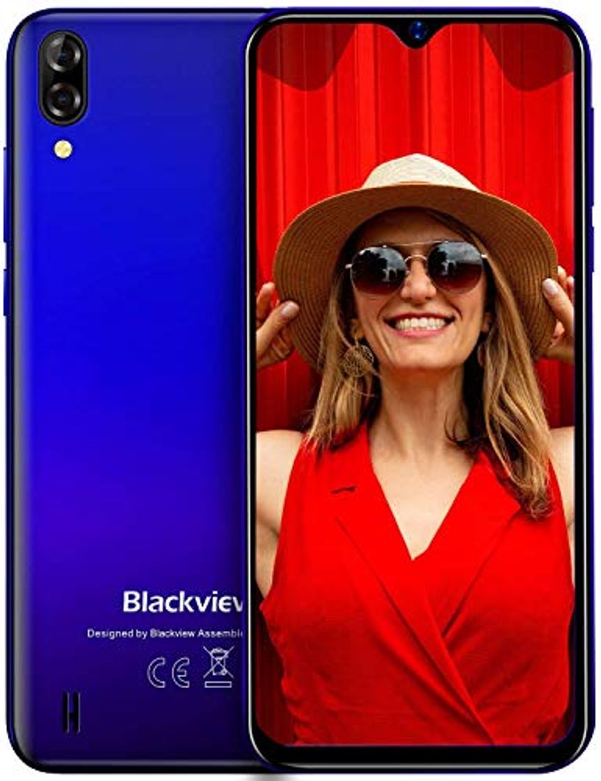 Electrónica Blackview A60 Moviles 2020, Smartphone Libres (15.7cm) 19.2:9 HD Display, Cámara 13MP+5MP,