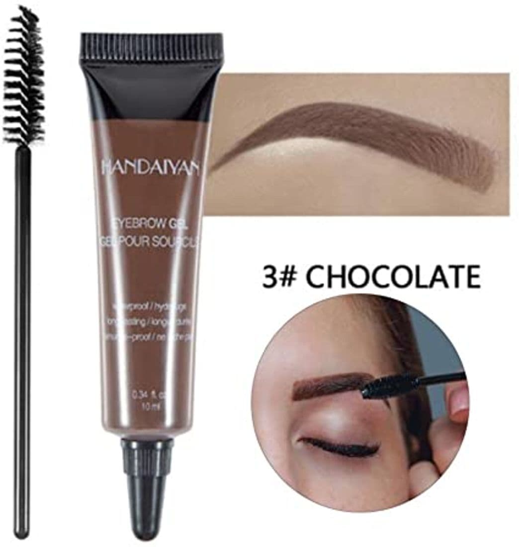 Producto Crema para elineador de cejas con pincel, Gel profesional para cejas Ceja