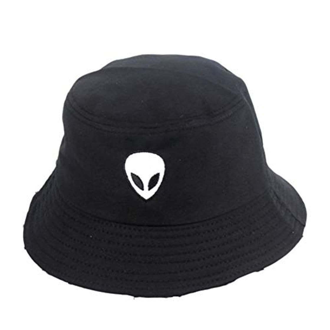 Fashion CAR-TOBBY Negro Blanco Sólido Extranjero Cubo Sombrero Unisex Caps Hip Hop Hombres