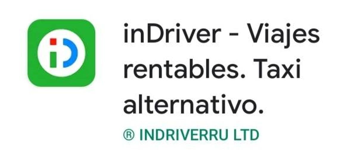 App InDriver