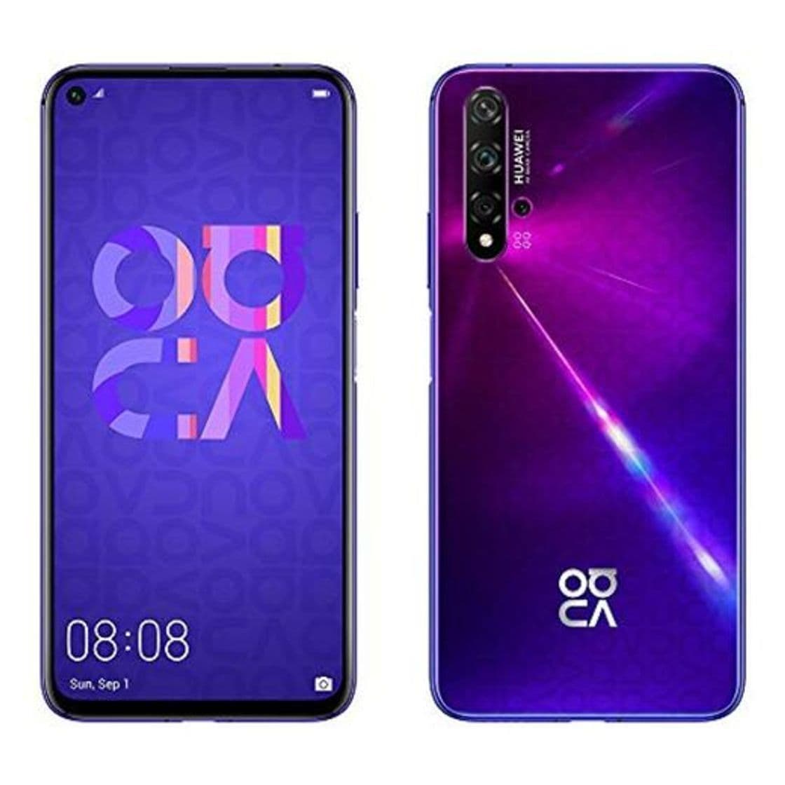 Electrónica Huawei Nova 5T - Smartphone de 6.26"