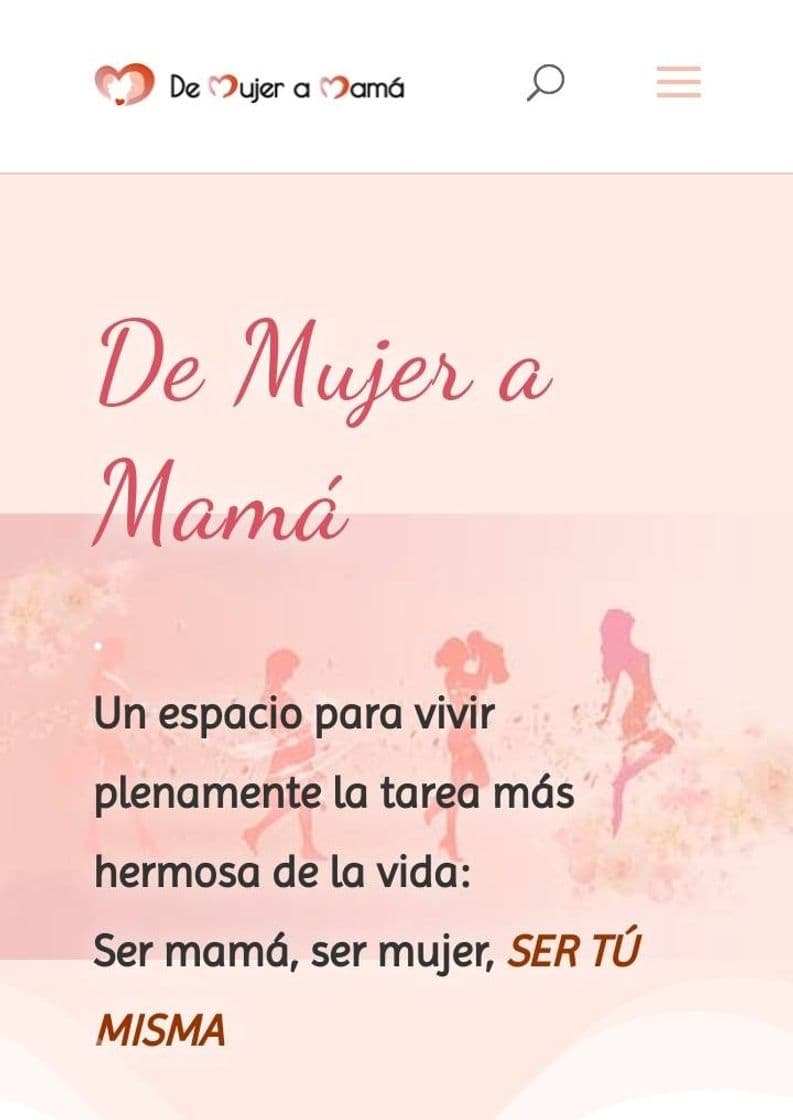 Fashion De Mujer a Mamá: Home