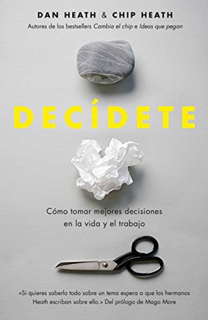 Book Decídete: Cómo tomar las mejores decisiones en la vida y en el