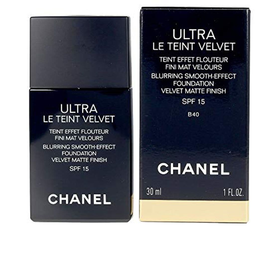 Belleza Chanel Ultra Le Teint Velvet Spf15#B40 200 g