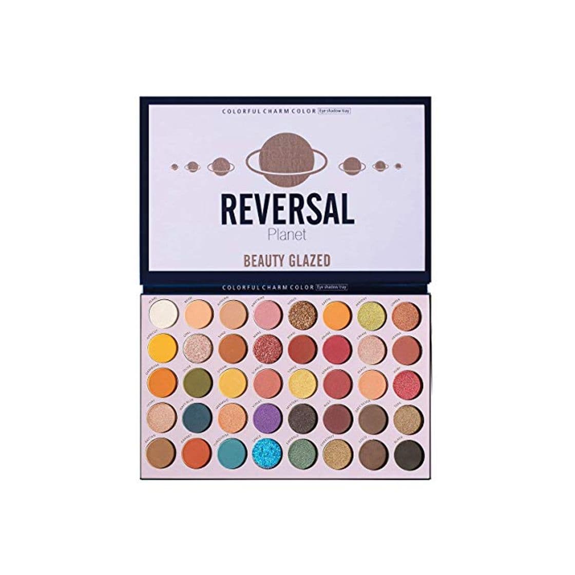 Product Beauty Glazed 40 Color Reversal Planet Paleta de sombras de ojos Maquillaje