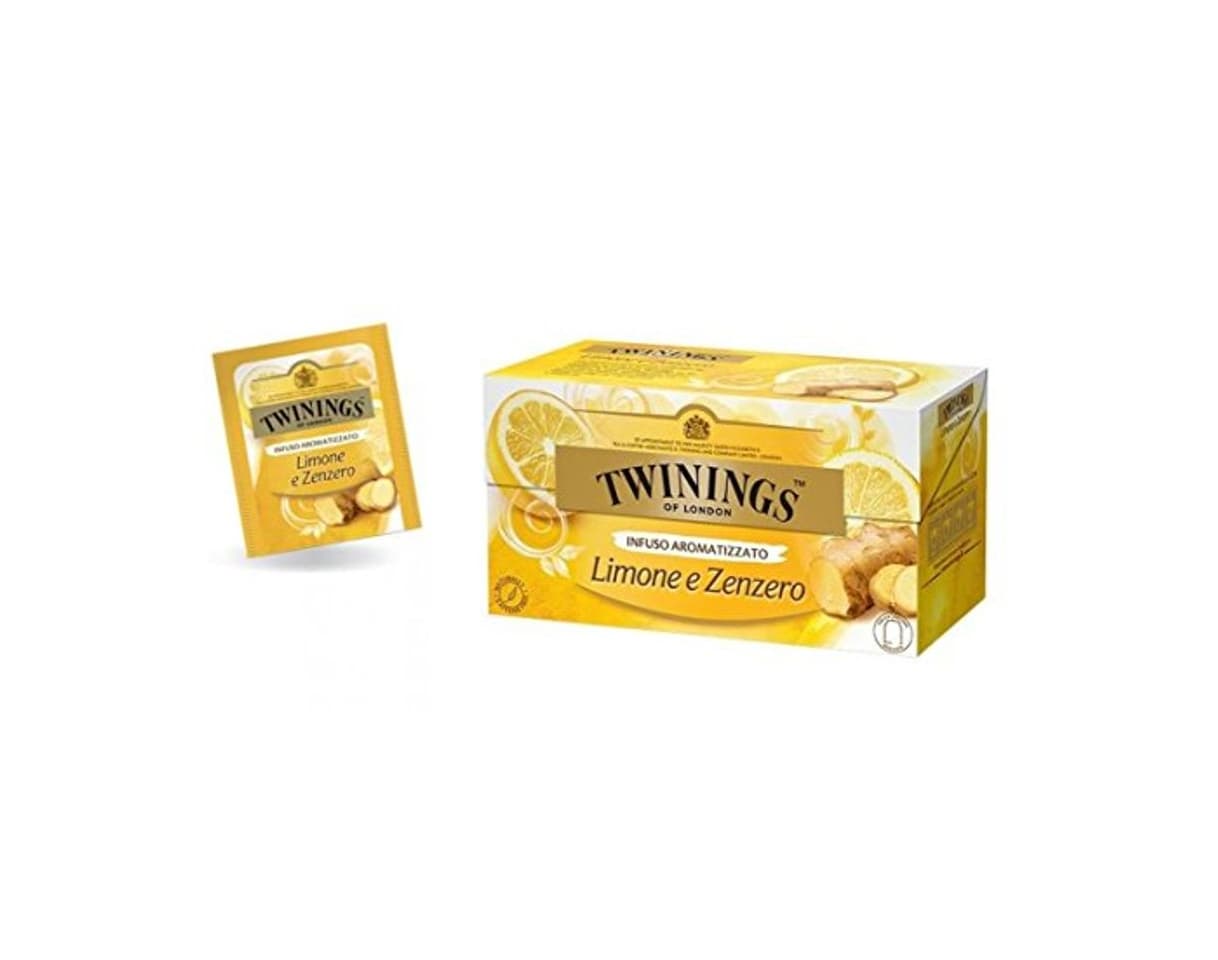 Product Twinings Té de fruta Limón & Jengibre 25 bolsas de té