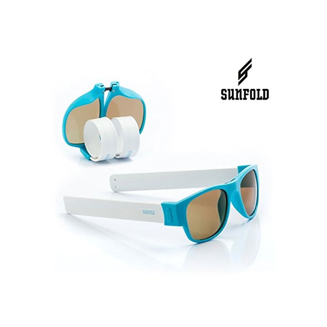 Moda Sunfold Pastel Gafas de Sol Enrollables