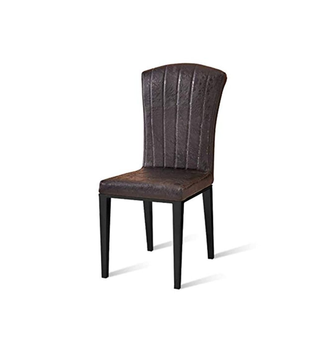 Producto dht Dining Room Furniture Modern Minimalist Crocodile Leather Dining Chair Embossed Leather Finish Made by Metal Easy Installation