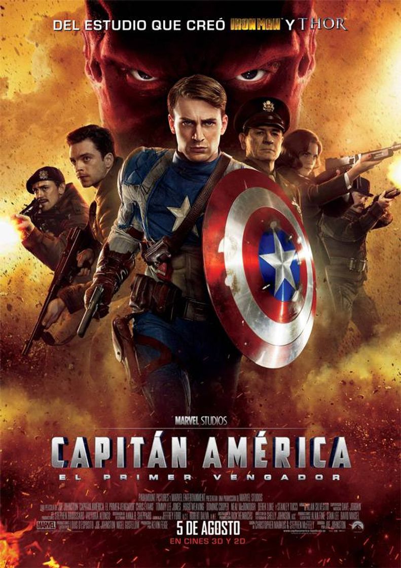 Película Capitan América el primer Vengador