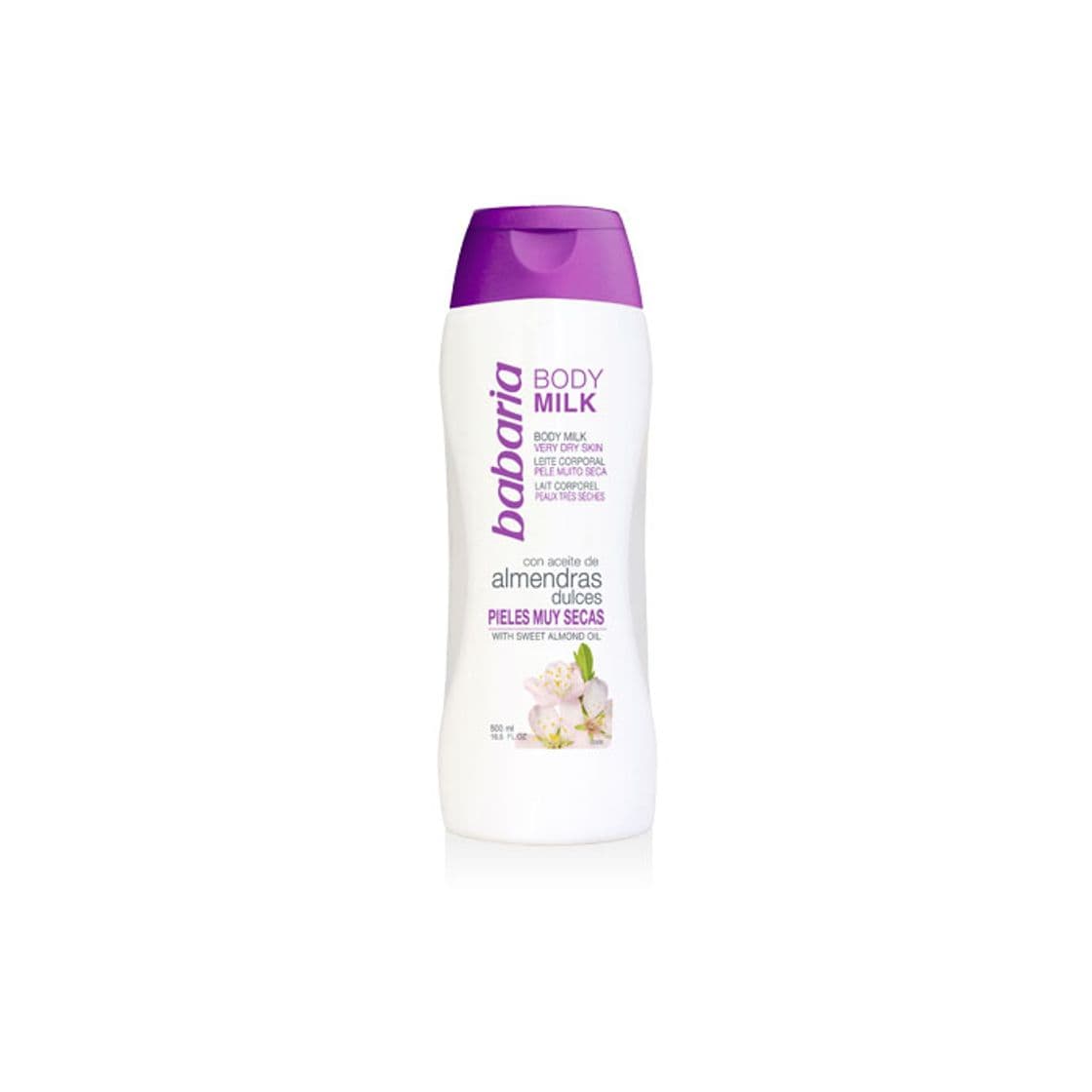 Product Body milk 500 ml BABARIA