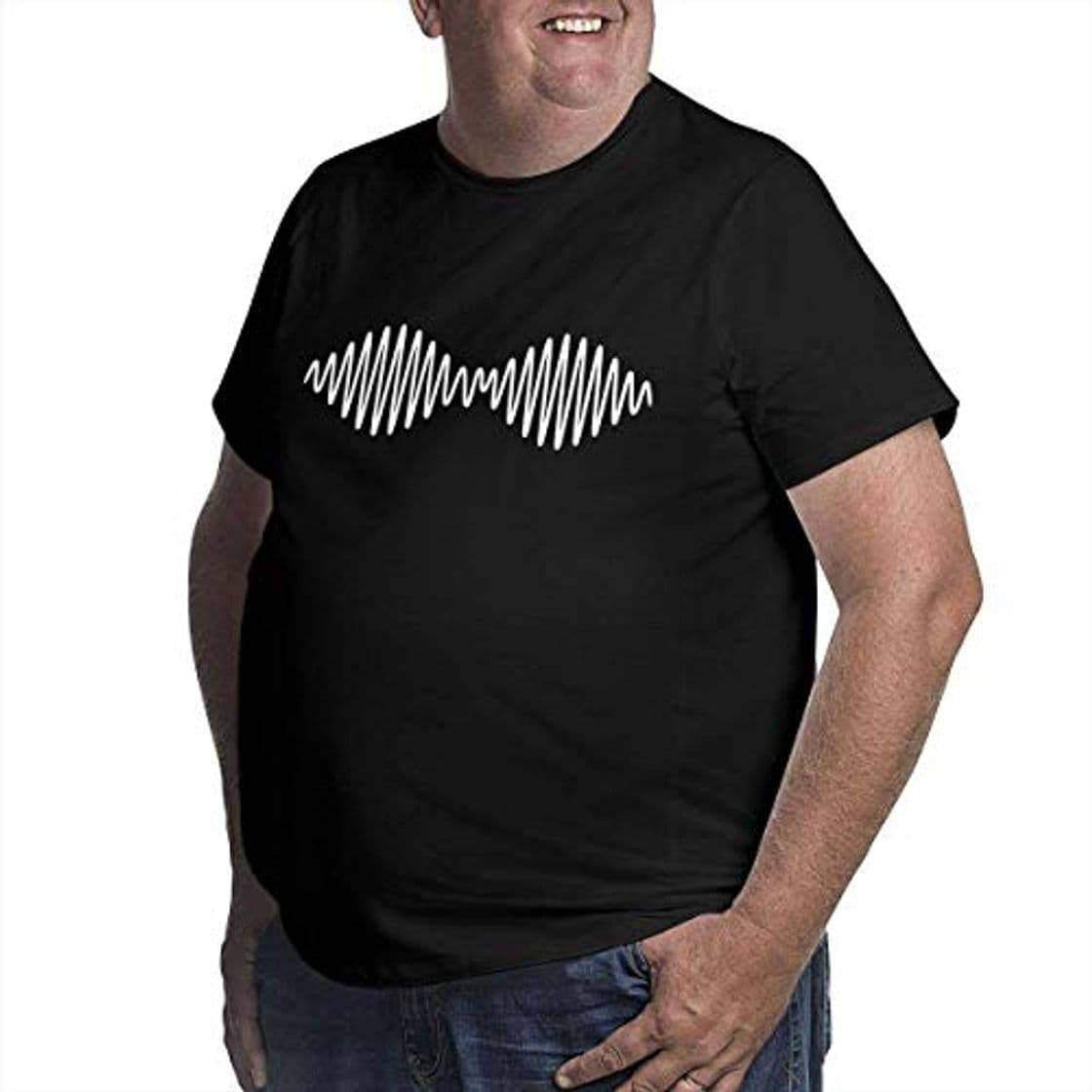 Product Hunter qiang Camiseta Suave para Hombre Arctic Monkeys Am Big Size Negro