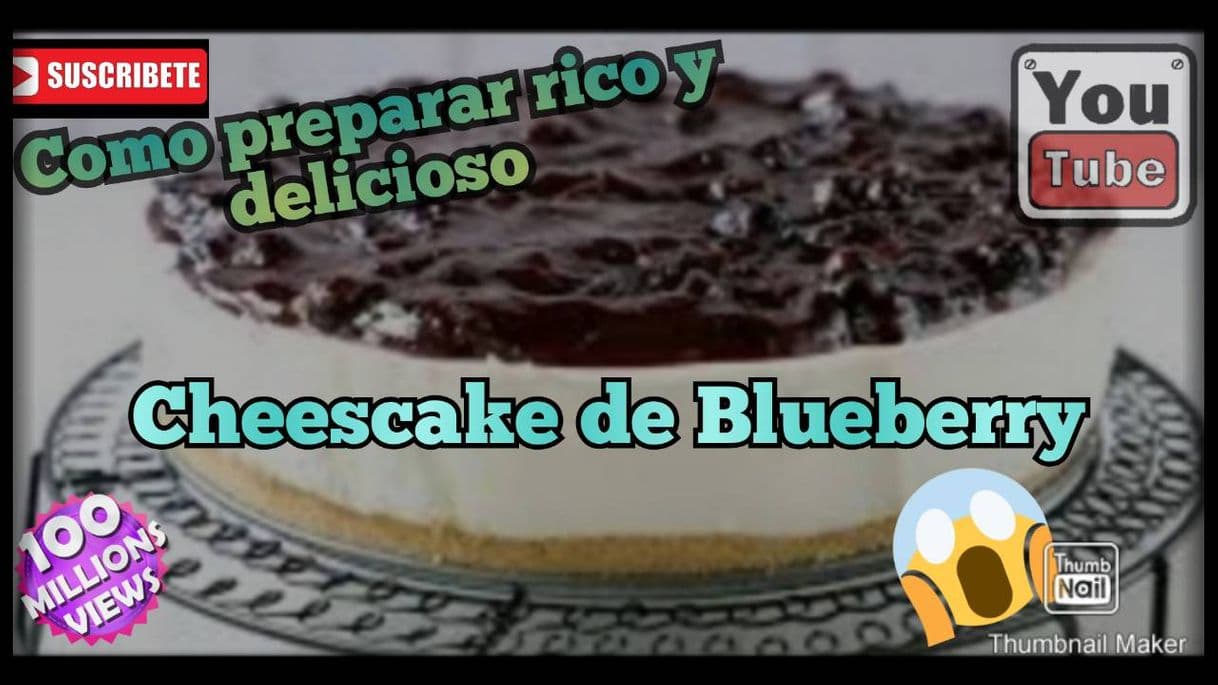 Moda Como hacer un cheescake de blueberry en tu casa...