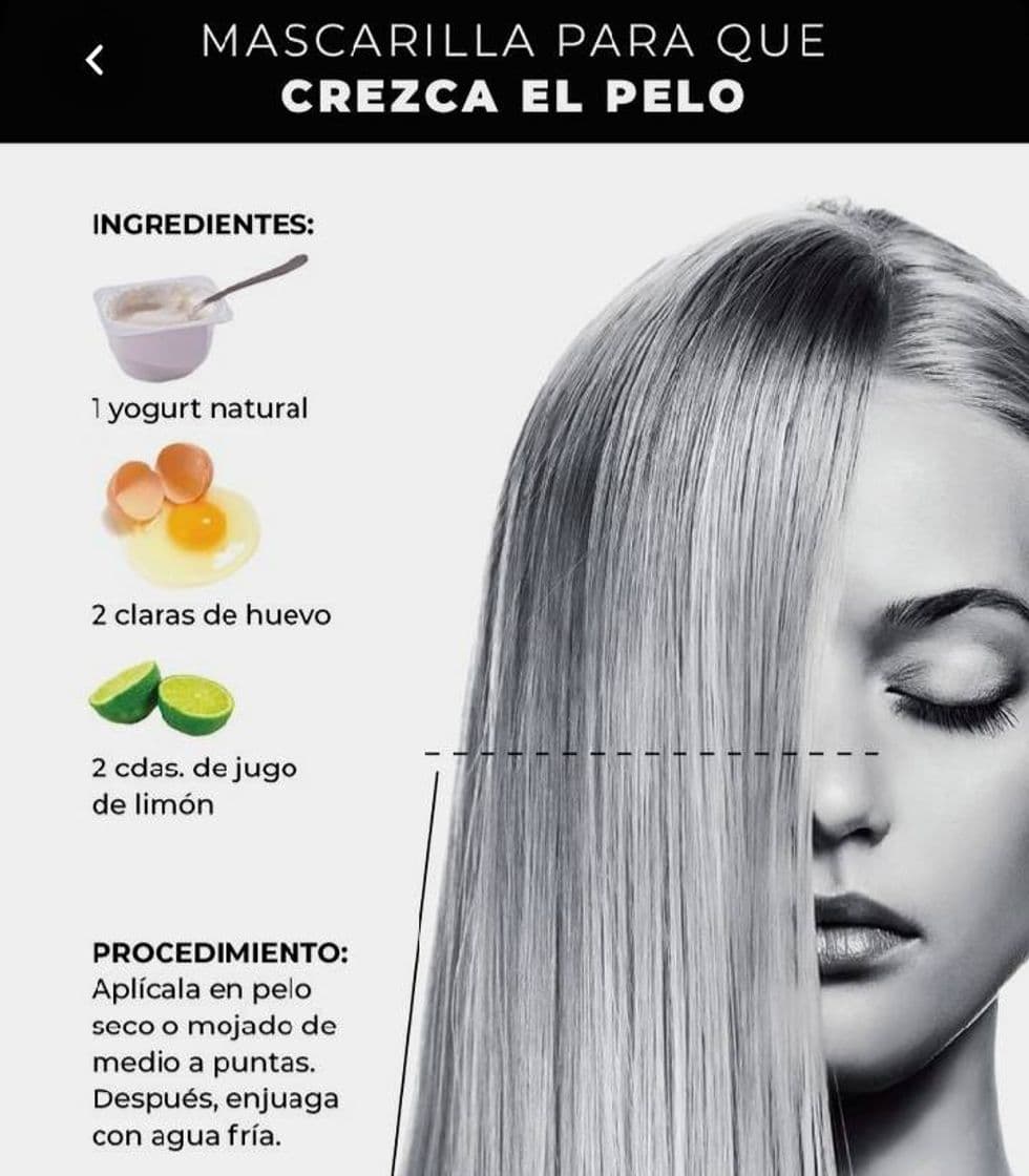 Fashion Prueba esta mascarilla y verás como crece tu cabello 