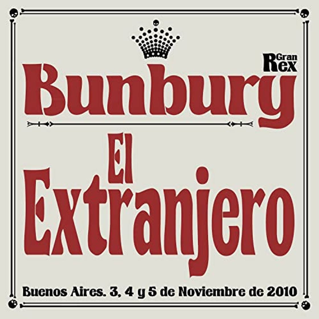 Canción El extranjero - Live