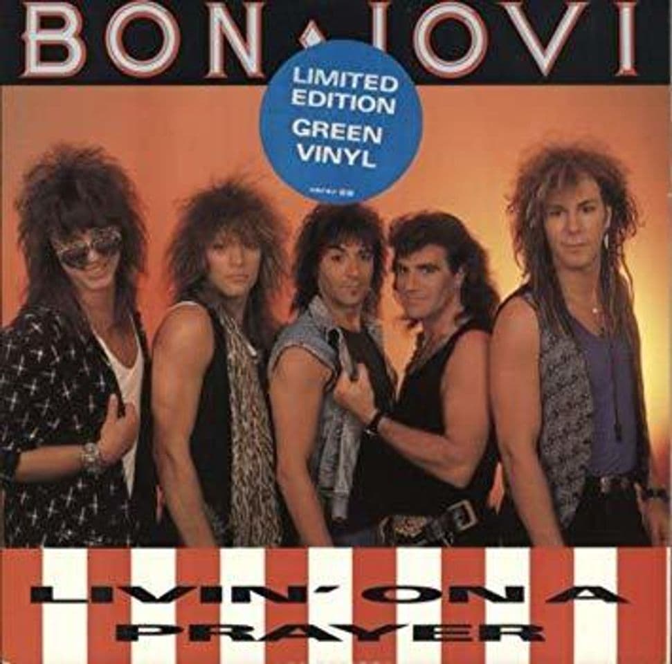 Canción Livin' On A Prayer - Bon Jovi