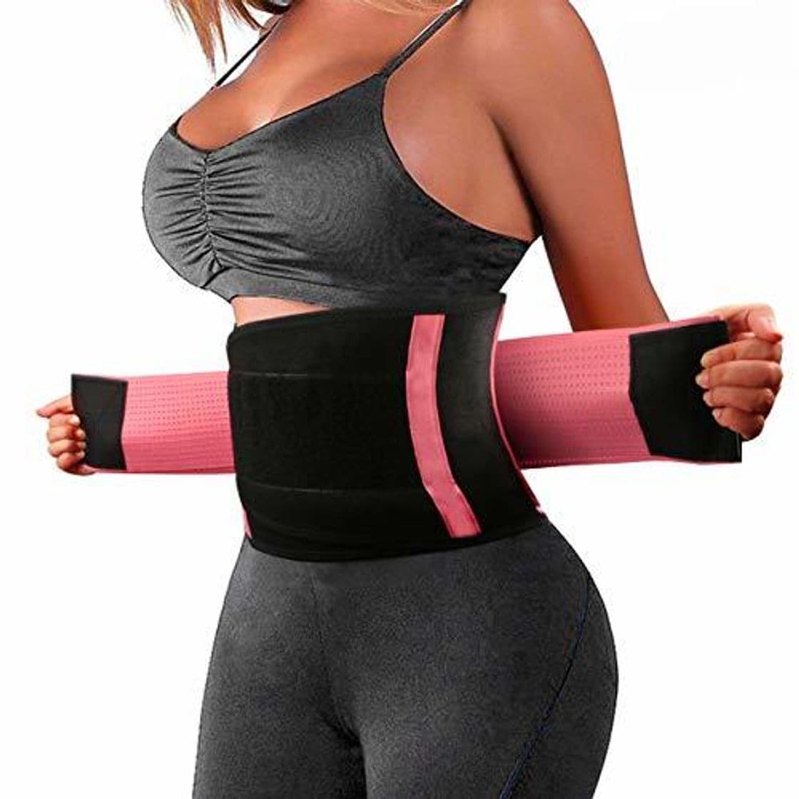 Place Tencoz Faja Deportiva Waisttrainer, Fajas Reductoras Adelgazantes Cinturón Abdominal Cinturón para el