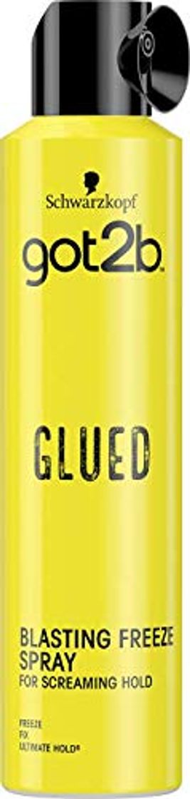 Beauty Got2b 1253026 Schwarzkopf, Glued Blasting Freeze Spray Fijador Para para definir el