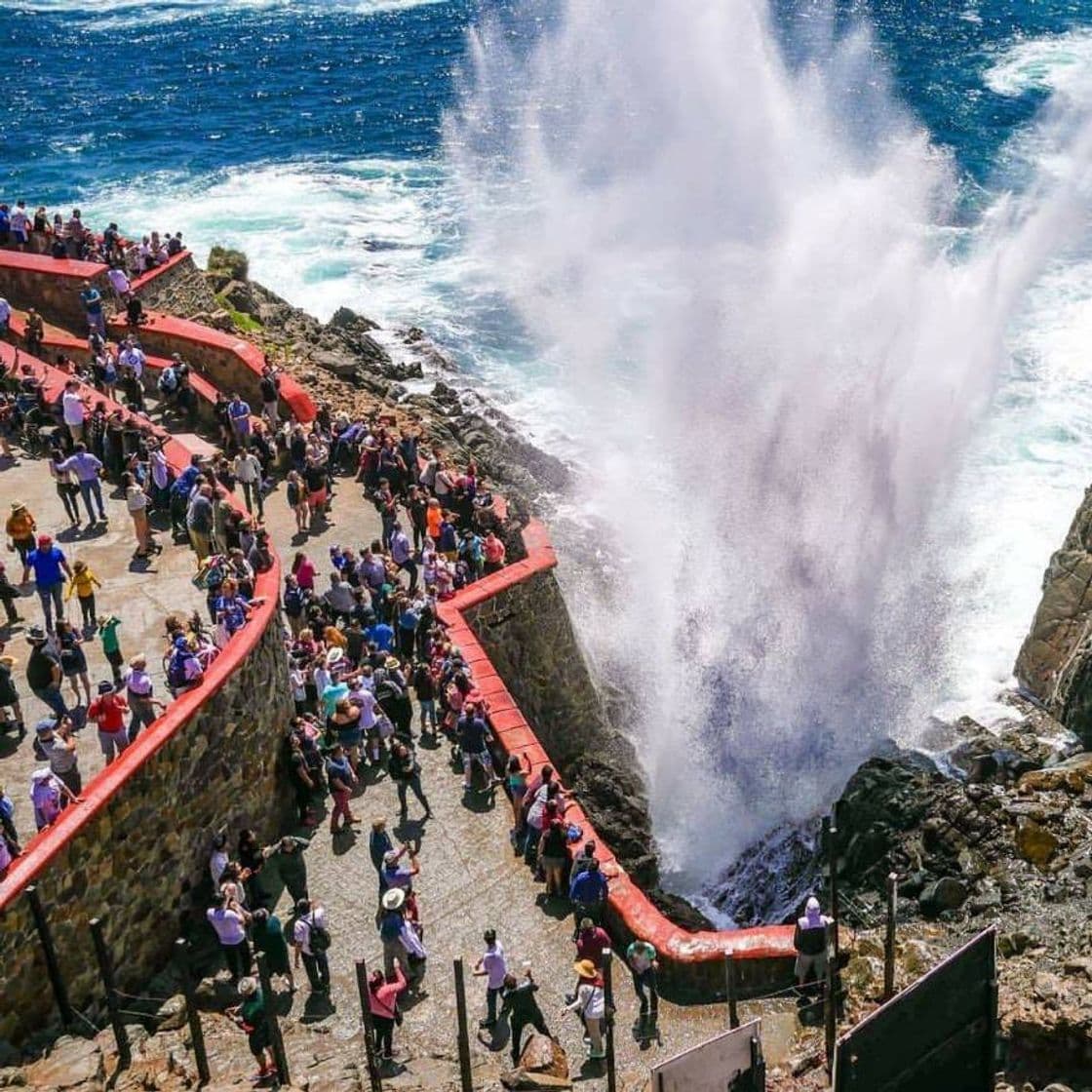 Lugar La Bufadora Ensenada BC Mexico