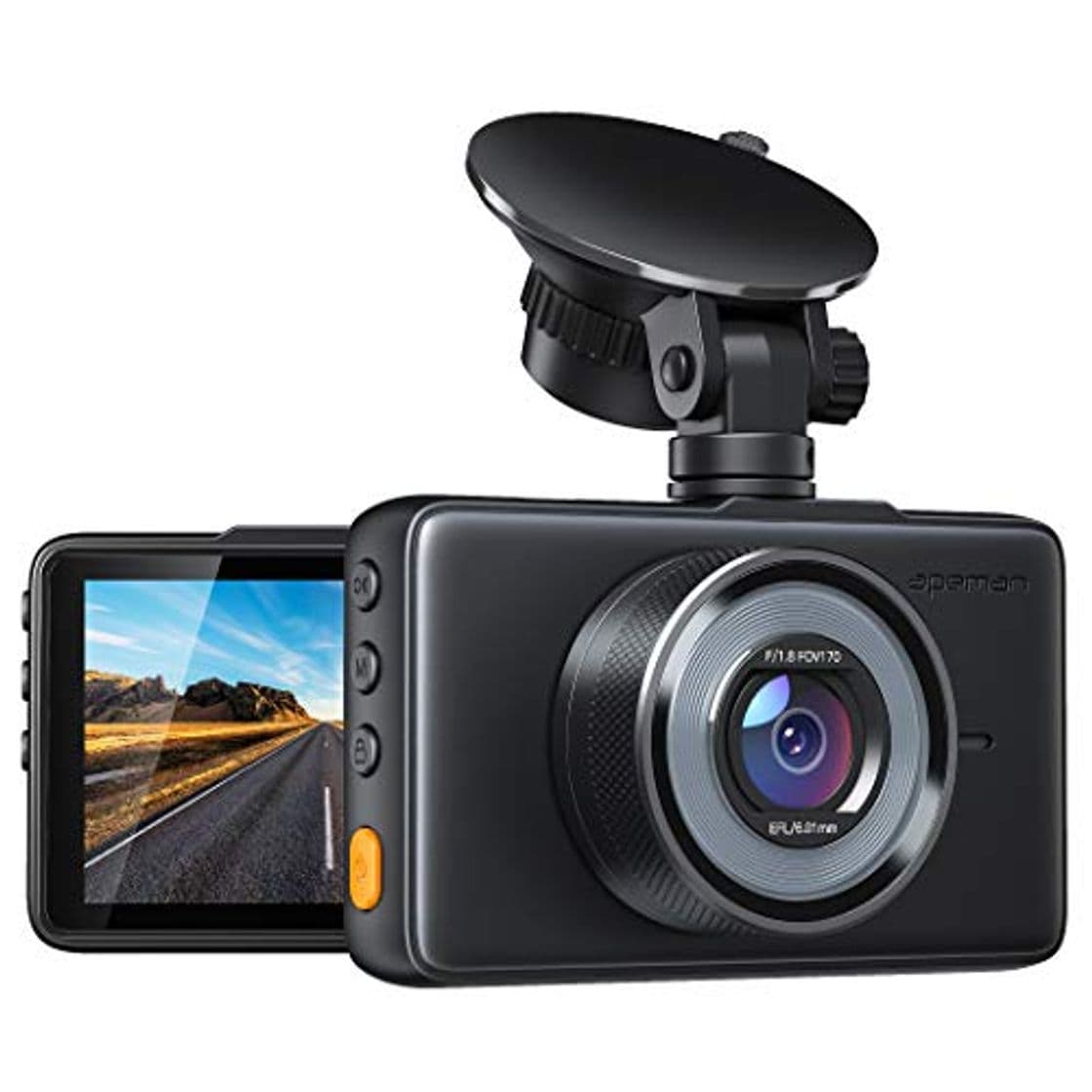 Product APEMAN Cámara de Coche Dash CAM 1080P FHD DVR Pantalla LCD de