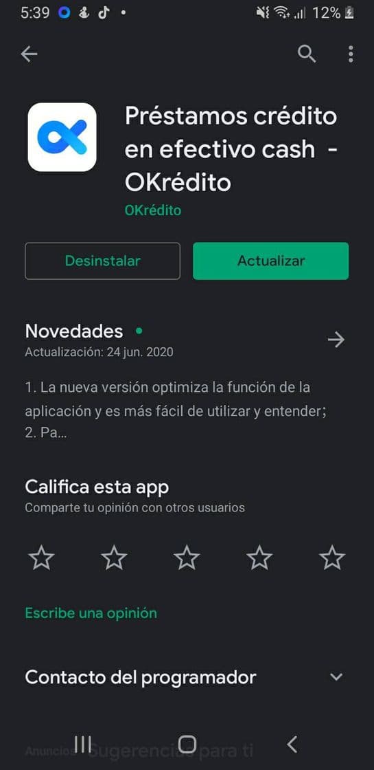 App Okredito