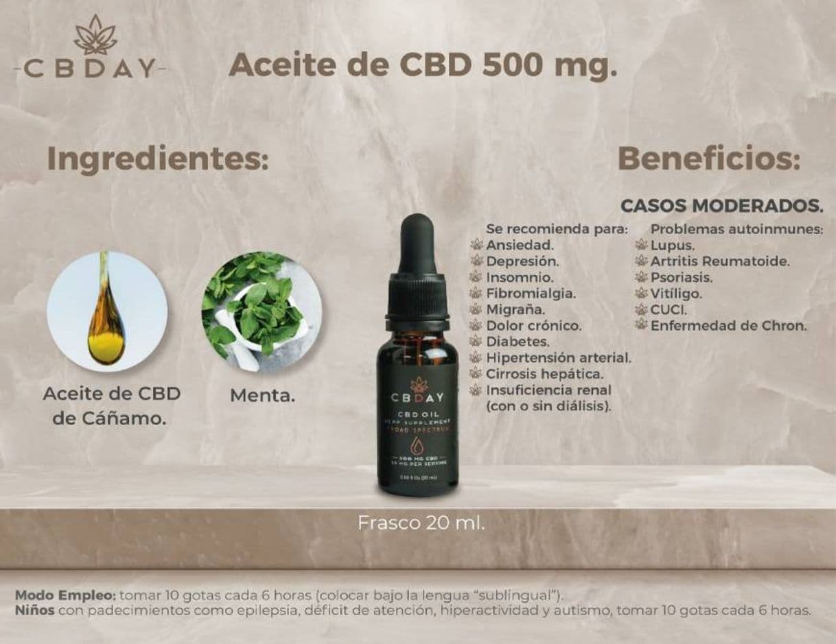 Product Aceite de CBD 500 mg