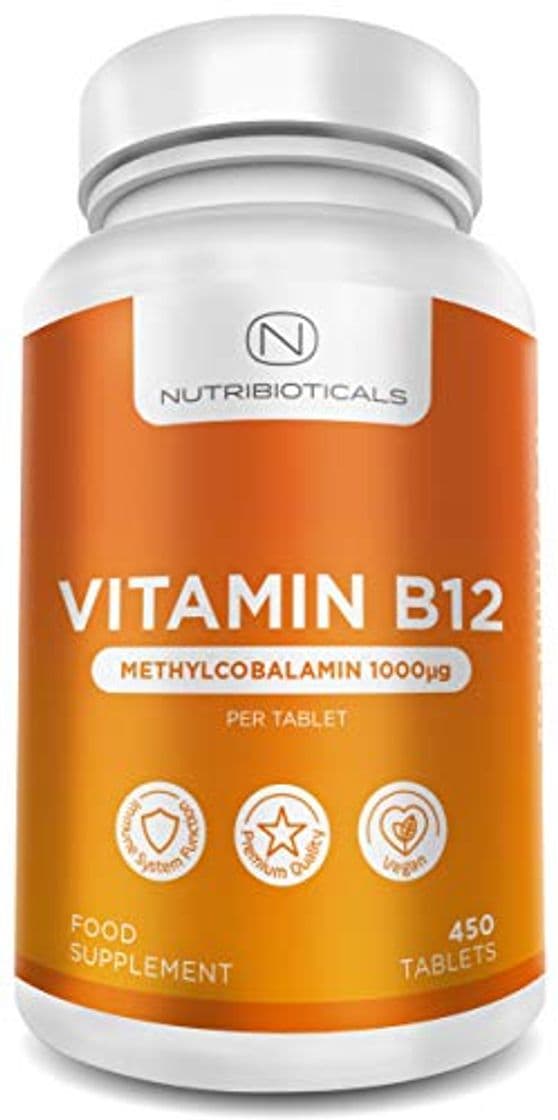 Electrónica Vitamina B12 Metilcobalamina 1000mcg 365 Tabletas (Suministro para 12 Meses)