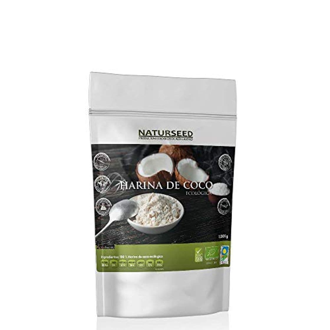 Product NATURSEED - Harina De Coco Ecologica Bio - Organica - Sin Refinar