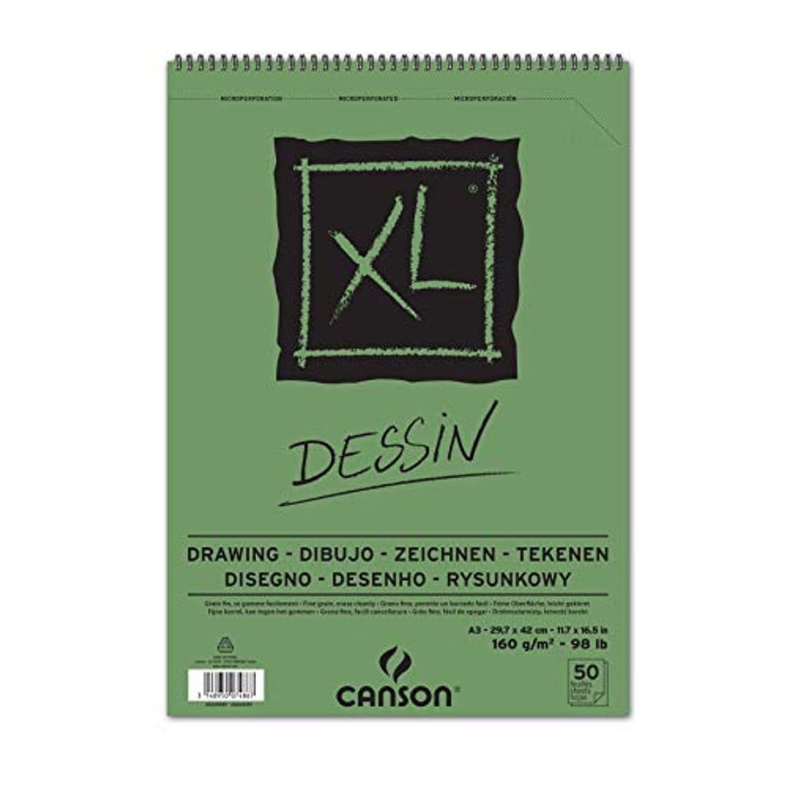 Producto Canson 400039089 - Bloc de dibujo