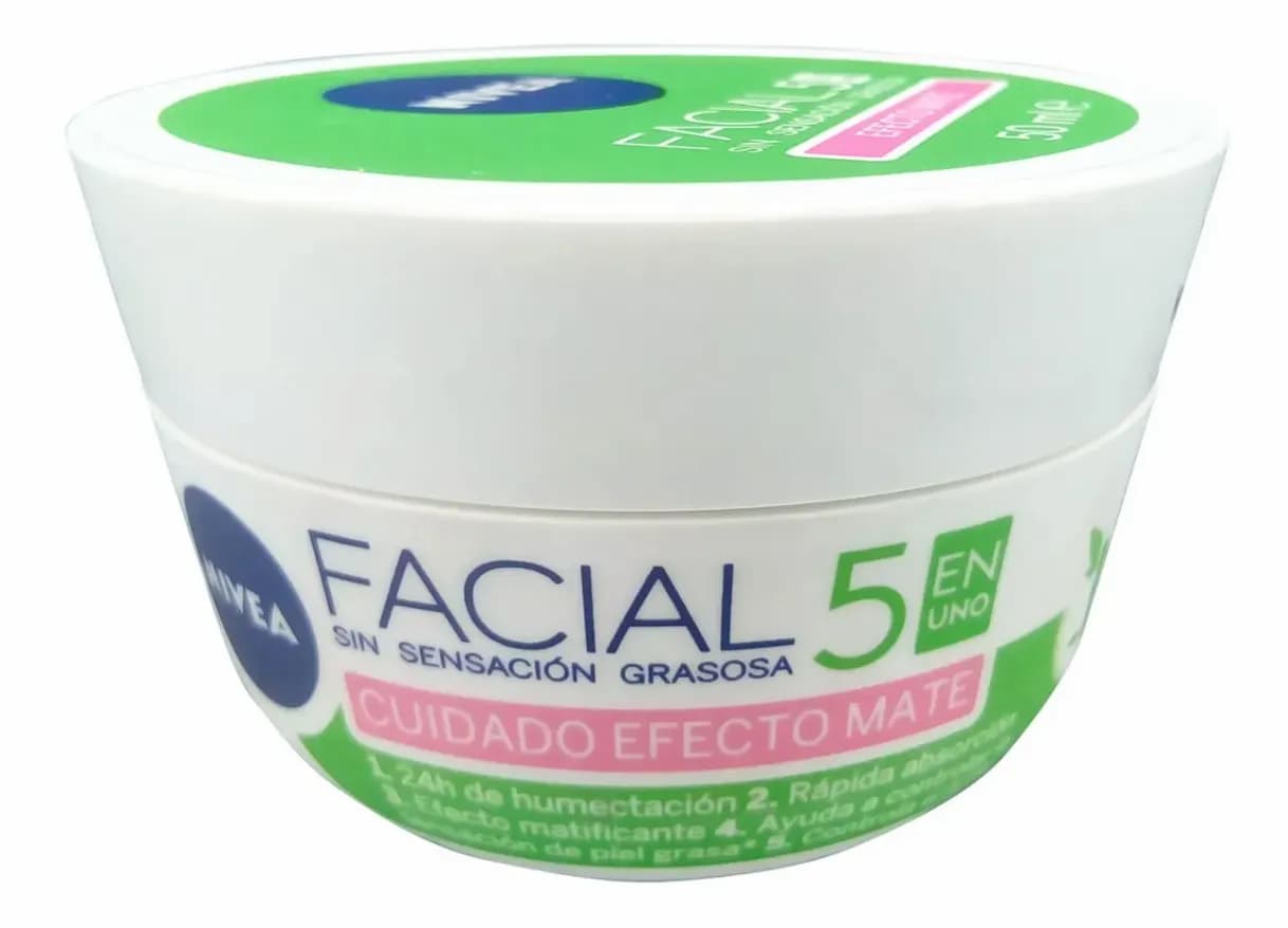 Fashion Nivea CREMA CUIDADO FACIAL EFECTO MATE 

